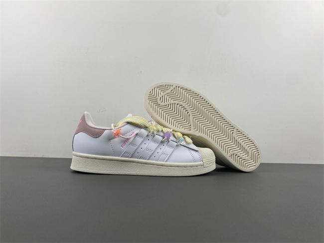 Ad*s originals superstar w pink/cloud white if1802